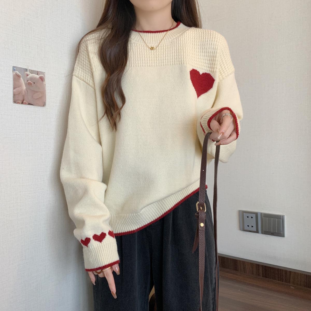 Spring/Fall Loose-Fit Comfort Knit Base Layer Top - Image 2