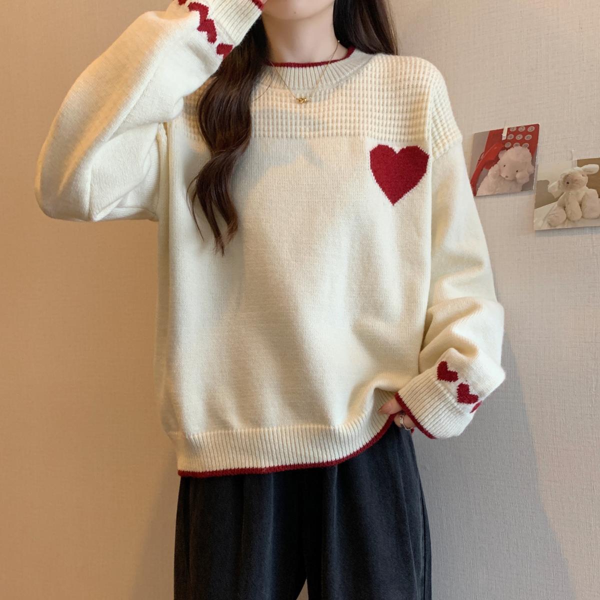 Spring/Fall Loose-Fit Comfort Knit Base Layer Top - Image 3