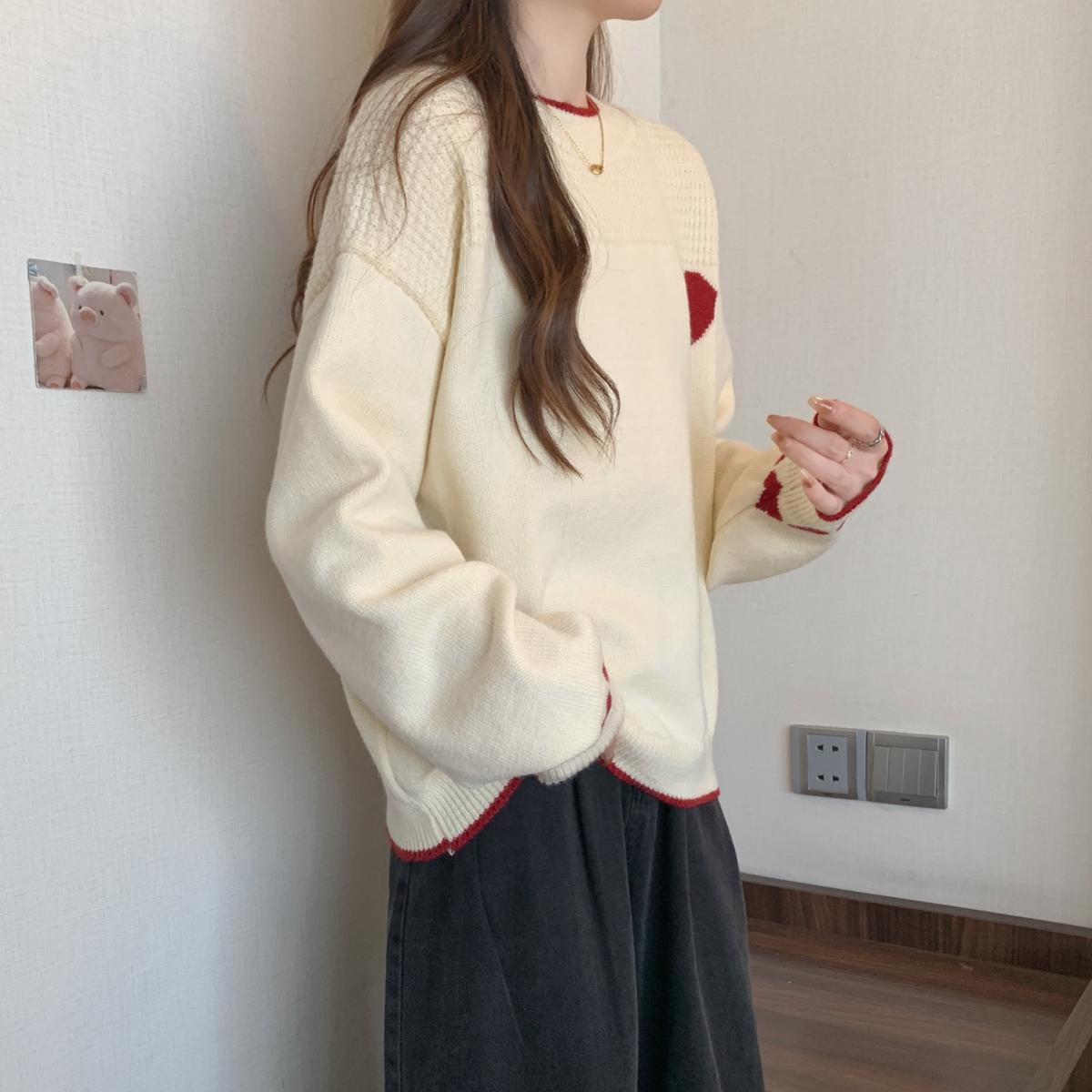Spring/Fall Loose-Fit Comfort Knit Base Layer Top - Image 4