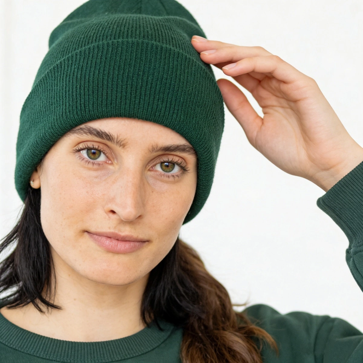 Cozy Cuffed Knit Beanie - Warm Winter Hat for Men & Women - Image 5