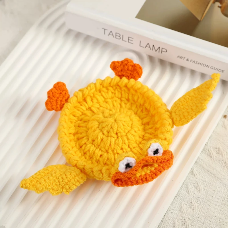 Handmade Quirky Animal Crochet Coaster - Image 9